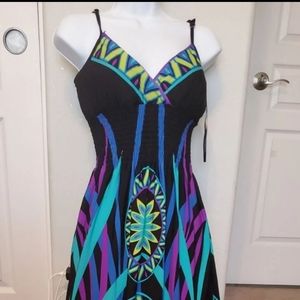 Snap maxi dress small (4-6)